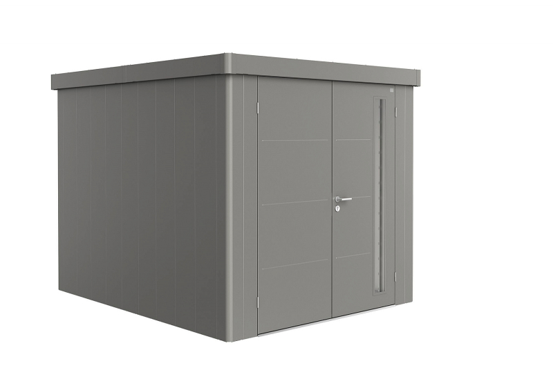 Biohort Záhradný domček BIOHORT Neo 3B duo 236 × 292 cm (sivý kremeň metalíza)