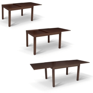 Jedálenský stôl, rozkladací, wenge, 120-240x90 cm, FARO obr-5