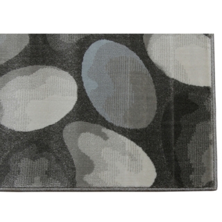 Koberec, hnedá/sivá/vzor kamene, 160x235, MENGA obr-1