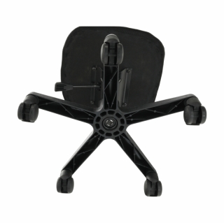 Otočná stolička, sivá/čierna, MESH obr-3