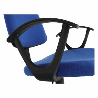 Kancelárska stolička, modrá/čierna, TAMSON obr-4