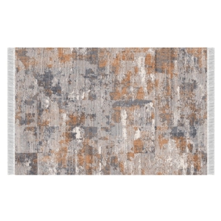 Obojstranný koberec, vzor/hnedá, 80x150, MADALA obr-1