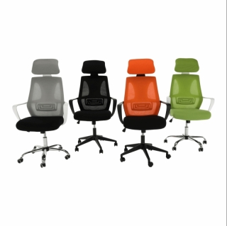 Kancelárske kreslo, zelená/biela, TAXIS obr-4