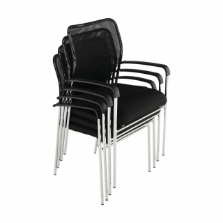 Zasadacia stolička, čierna, UMUT obr-1