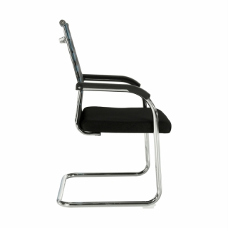 Zasadacia stolička, modrá/čierna, ESIN obr-4