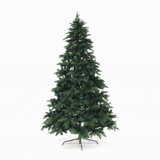 3D vianočný stromček, zelená, 220cm, CHRISTMAS TYP 3 obr-1