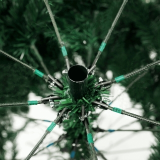 3D vianočný stromček, zelená, 220cm, CHRISTMAS TYP 3 obr-3
