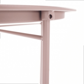 Príručný stolík s odnímateľnou táckou, nude ružová, RENDER obr-3