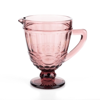 Vintage džbán na vodu/na víno, 1150ml, ružová, SAVOY obr-9