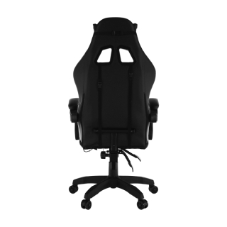 Kancelárske/herné kreslo s RGB LED podsvietením, čierna, MAFIRO obr-7