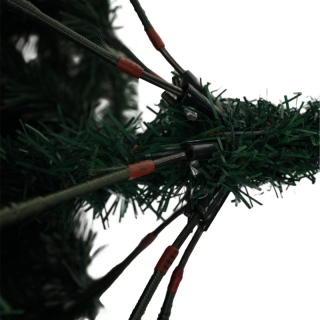 Vianočný stromček s kovovým stojanom, 160 cm, CHRISTMAS TYP 10 obr-4
