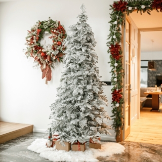 Vianočný stromček, zasnežený, 275 cm, MARAVEL TYP 4 obr-2