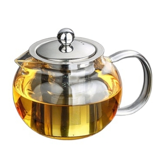 TEMPO-KONDELA KREMY, čajník so sitkom, 0,95 l, sklenený obr-1