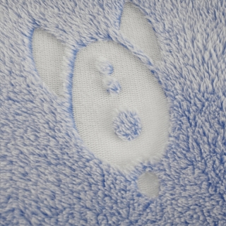 TEMPO-KONDELA GLOVIS TYP 4, svietiaci koberec, modrá/vzor, 80x150cm obr-2