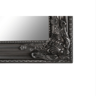 Zrkadlo, strieborný drevený rám, MALKIA TYP 11 obr-3