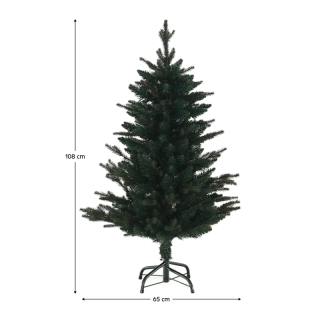 3D vianočný stromček, 108 cm, zelená, CHRISTMAS TYP 8 obr-1