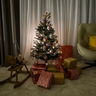 3D vianočný stromček, 108 cm, zelená, CHRISTMAS TYP 8 obr-4