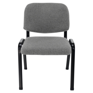 Kancelárska stolička, sivá, ISO 2 NEW obr-3