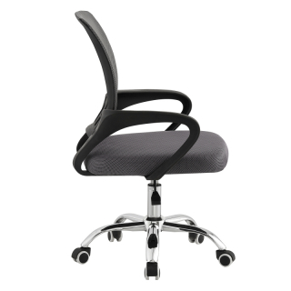 Kancelárska stolička, sivá/čierna, DEX 4 NEW obr-2