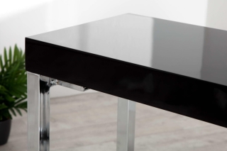 LuxD Písací stôl Office čierny obr-1