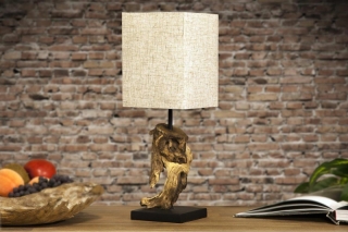 LuxD 17118 Stolná lampa REST béžová obr-1