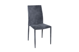 LuxD 20148 Dizajnová stolička Neapol / tmavo sivá - antik obr-1