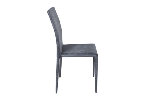 LuxD 20148 Dizajnová stolička Neapol / tmavo sivá - antik obr-2