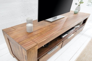 LuxD Luxusný TV stolík Timber masív 170 cm obr-4