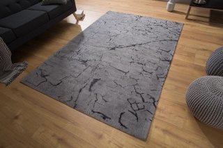 LuxD Dizajnový koberec Cohen 240x160 sivý