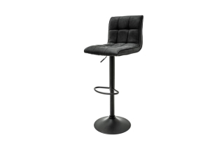 LuxD Dizajnová barová stolička Modern vintage sivá obr-2