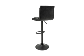 LuxD Dizajnová barová stolička Modern vintage sivá obr-3