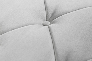 LuxD Dizajnová lavica Rococo, 170 cm, sivá obr-4