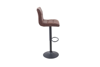LuxD Barová stolička Modern vintage hnedá obr-2