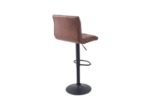 LuxD Barová stolička Modern vintage hnedá obr-3