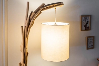 LuxD 21468 Dizajnová stojanová lampa Arielle, 160 cm, náplavové drevo Stojanové svietidlo obr-2