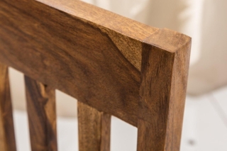 LuxD 21626 Dizajnová stolička Timber, sheesham obr-4