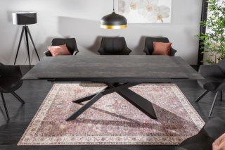 LuxD Rozťahovací keramický stôl Natasha 180-220-260 cm láva obr-2