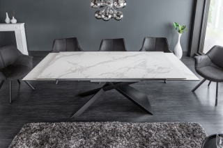 LuxD Rozťahovací keramický stôl Natasha 180-220-260 cm sivý obr-2