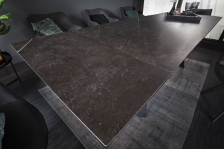 LuxD Rozťahovací keramický stôl Callen 180-220-260 cm grafit obr-3