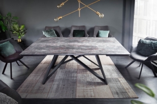 LuxD Rozťahovací keramický stôl Callen 180-220-260 cm láva obr-2