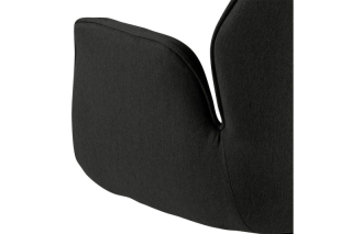 Dkton 24774 Dizajnová stolička Ariella sivá obr-4