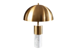 LuxD 24987 Dizajnová stolová lampa Aamira 52 cm zlatá obr-4