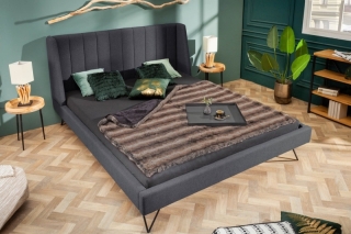 LuxD Dizajnová posteľ Phoenix 180 x 200 cm antracit
