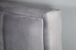 LuxD Dizajnová posteľ Gallia 180 x 200 cm strieborno-sivá obr-3