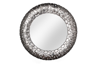 LuxD Dizajnové nástenné zrkadlo Mauricio II  strieborné  x  25752 obr-3