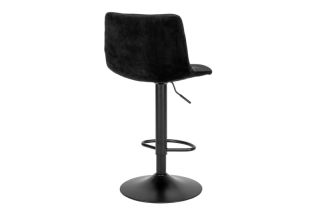 Norddan Dizajnová barová stolička Dominik čierna obr-3