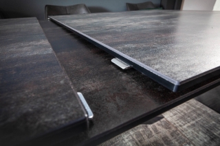 LuxD Dizajnový rozťahovací keramický stôl Age II 180-225 cm láva obr-4