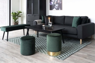 Norddan Dizajnový koberec Naresh 200 x 140 cm zelený obr-1