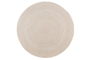 Norddan Dizajnový okrúhly koberec Nasya 180 cm pieskový