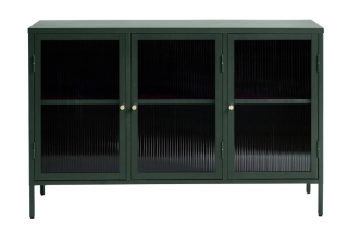 Furniria Dizajnová komoda Hazina 132 cm zelená obr-1
